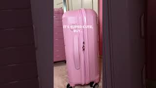 Viral Pink Luggage Set from Amazon | Is it worth it? #amazonfinds