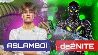 ASLAMBOI VS DE2NITE TDM! PUBG MOBILE