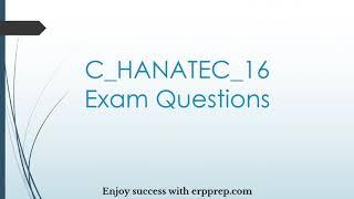 Latest Questions for SAP HANA Technology | SAP C_HANATEC_16 Study Guide