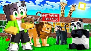 HAYVANAT BAHÇESİNDE BAKICI OLDUM! | Minecraft!