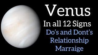 Venus in 12 Signs and Relationships 🫀( Don’t miss the Introduction )