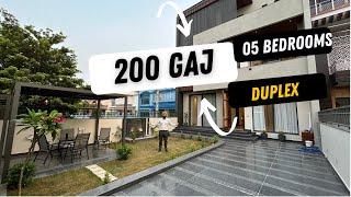 200 SQ YD Luxury  Duplex House With Extra Area & Maintained Park  | Sector -125