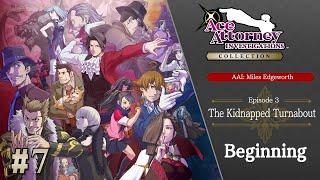 Ace Attorney Investigations Collection ~ Miles Edgeworth #07 - The Kidnapped Turnabout (Part 1)