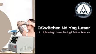 QSwitched NdYag Laser I Modern Aesthetics I  Laser Toning Lip Lightening Pigmentation Tattoo Removal