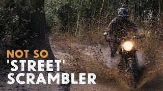 Taking the Triumph Street Scrambler Off-Road