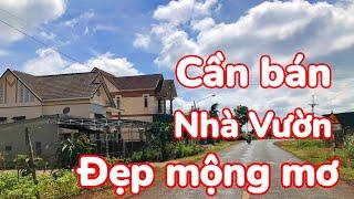  Nóng! Gần Ql14a, bán gấp 1,8 ha vườn, nhà xây, 76m đường nhựa, ao to, cà phê, hồ tiêu, kín gió