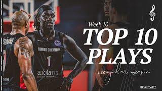 Top 10 Plays | Week 10 | #BasketballCL 2024-25