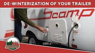 De-Winterization of Your Trailer