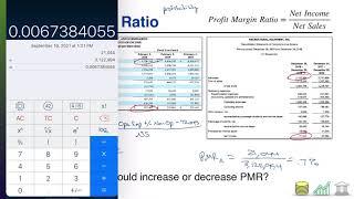 Financial Statement Analysis (Profit Margin Ratio)