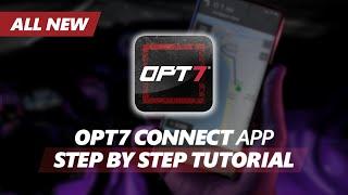 OPT7 AURA PRO Bluetooth Connect App - Step by Step Tutorial - LED Lighting, easy DIY MOD