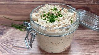 Rillettes de thon - crème au thon