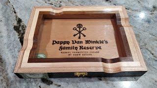 Custom Handmade Cigar Box Ashtrays, OpusX, Liga Privada, Cohiba, Davidoff, Padron.  Great Gift Idea!