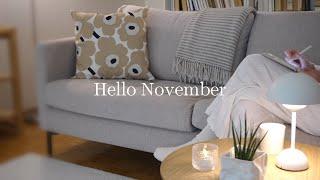 Hello November | Cozy day, grocery shopping, healthy tiramisù | slow nordic living in Finland