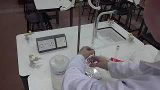 Titration of sodium hydrogen sulfate with sodium hydroxide  C0166