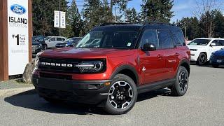 2024 Ford Bronco Sport Outer Banks + Nav, G.O.A.T., 4X4 Review | Island Ford