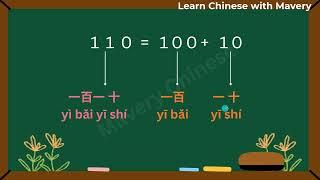 Counting Numbers in Chinese