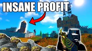 We Used Shop Drones to Get INSANE Profit - Rust Console Edition