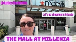 THE MALL AT MILLENIA | Orlando shopping!