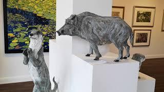 Tour of Westland Gallery | Josy Britton, Gordon Harrison, Mary Philpott and Sarah Hillock