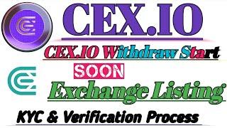 How To Complete The CEX.IO Verification Process By Sajid Earning Point.