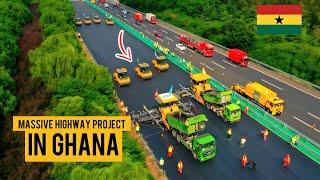 Ghana’s 2 Billion Accra-Kumasi Highway Project Is Progressing Rapidly