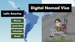 Travel and Work in Latin America | Digital Nomad Visa | Mexico, Costa Rica, Colombia, Brazil