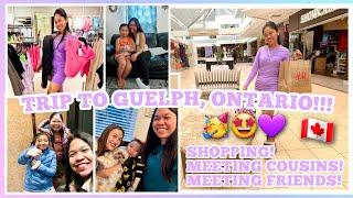 TWO-DAY TRIP TO GUELPH, ONTARIO, CANADA! YAYYY!!! 