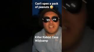 monty python wild camp at killer cave shame I can't open these peanuts #montypython #killerrabbit
