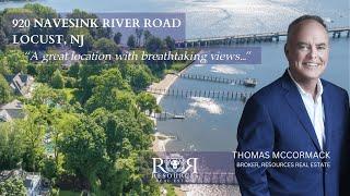 "Breathtaking views..." Thomas McCormack/Resources Real Estate present 920 Navesink River Rd, Locust