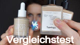 Typology Tinted Serum vs Catrice Nude Drops I Schlägt die Drogerie das franz. Traumprodukt?