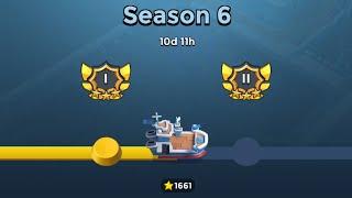 Boom Beach Warships Season 6 Legend Rank I 61/120 Stars