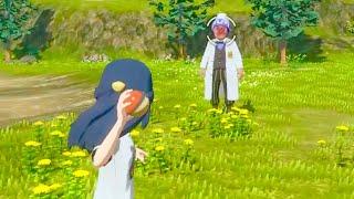 If you try to CATCH the PROFESSOR instead of Pokemon [Pokémon Legends: Arceus]