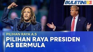 PILIHAN RAYA A.S. | Saingan Sengit Kamala Harris & Donald Trump