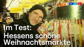 Von Frankfurt bis Michelstadt - der RTL Hessen-Weihnachtsmarkt-Check