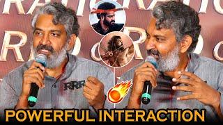 Director SS Rajamouli POWERFUL INTERACTION With Media About RRR Movie | Charan | NTR | Daily Culture