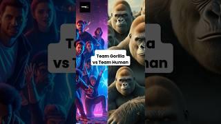 Team Gorilla vs Team Human…  #animation #humanbehavior #thinkdeep #humannature #facts #psychology
