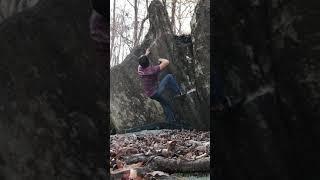 Umstead State Park Boulders "Sharp Distance" V3