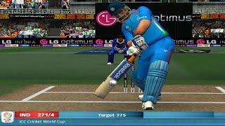 The MS Dhoni FINISH | World Cup 2011 Final | EA Sports Cricket 07