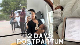 2 Days After Giving Birth Vlog | Push Present Surprise + Being A New Mom Again | Kyra Henry Vlogs