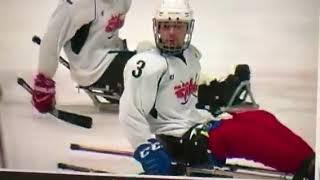 Daniel Malloy televised goal Sled hockey Nationals 2018