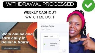 How To Withdraw From Freebyz Platform/ Live Withdrawal/Weekly Cashout