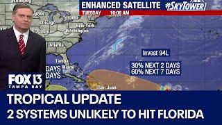 Cold front to keep Invest 94L south of Florida