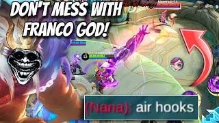 Angry Franco Takes REVENGE from Toxic Players! | Franco Gameplay | Mobile Legends