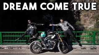 A dream come true | Riding in the mountains | Triumph Scrambler 400x