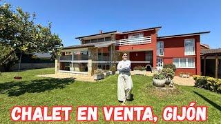 EXCLUSIVE CHALET FOR SALE IN SOMIÓ, GIJÓN, ASTURIAS *€1,150,000* #houseforsale #chalet #beach #gijón