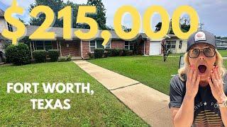 Move In Ready, Budget Home In Fort Worth, Texas! $215,000!