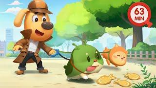 Leash Walking Your Pets | Safety Tips | Kids Cartoons | Police Cartoon | Sheriff Labrador