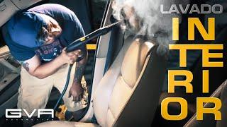 Limpieza de interiores de autos a VAPOR | Lavado vestidura ASPIRANDO EL AUTO A FONDO!! | GVA