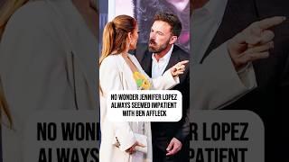 No wonder Jennifer Lopez is always impatient with Ben Affleck.#celebrities #hollywood #viral