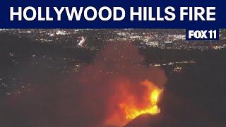 Sunset Fire: New fire erupts in Hollywood Hills